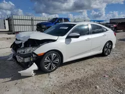 Salvage cars for sale at Arcadia, FL auction: 2018 Honda Civic EX