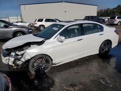 Salvage cars for sale at Harleyville, SC auction: 2017 Honda Accord Touring