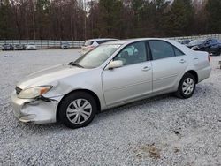 Salvage cars for sale at Gainesville, GA auction: 2004 Toyota Camry LE