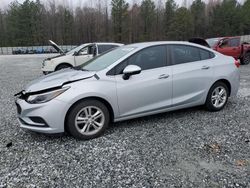 Salvage cars for sale at Gainesville, GA auction: 2018 Chevrolet Cruze LT