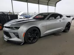 Salvage cars for sale at Fresno, CA auction: 2017 Chevrolet Camaro SS