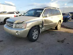 Toyota salvage cars for sale: 2001 Toyota Highlander