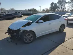 Hyundai Elantra salvage cars for sale: 2018 Hyundai Elantra SEL