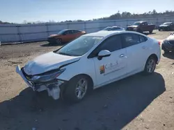 Salvage cars for sale at Fredericksburg, VA auction: 2017 Chevrolet Cruze LT