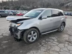 Salvage cars for sale at Hurricane, WV auction: 2011 Acura MDX Technology