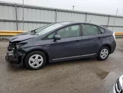 Salvage cars for sale at Dyer, IN auction: 2011 Toyota Prius