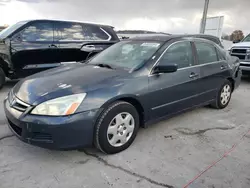 Salvage cars for sale at Lebanon, TN auction: 2006 Honda Accord LX