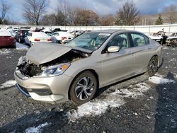 Salvage cars for sale from Copart Grantville, PA: 2017 Honda Accord LX