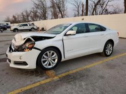 Chevrolet salvage cars for sale: 2019 Chevrolet Impala LT