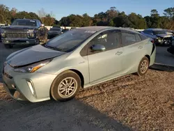 Salvage cars for sale at Theodore, AL auction: 2022 Toyota Prius LE