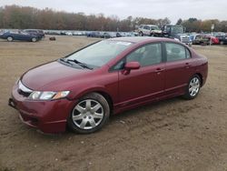 Honda salvage cars for sale: 2009 Honda Civic LX