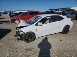 Salvage cars for sale at auction: 2016 Toyota Corolla L