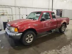 Ford salvage cars for sale: 2003 Ford Ranger Super Cab