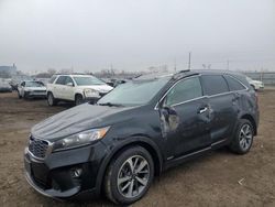 Salvage cars for sale at Des Moines, IA auction: 2019 KIA Sorento EX