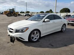 Salvage cars for sale from Copart Miami, FL: 2015 Mercedes-Benz CLA 250 4matic