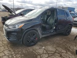 Salvage cars for sale at Woodhaven, MI auction: 2019 Chevrolet Trax 1LT