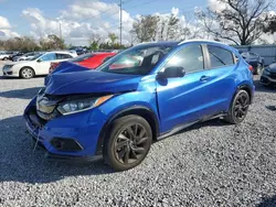 Salvage cars for sale at Riverview, FL auction: 2021 Honda HR-V Sport