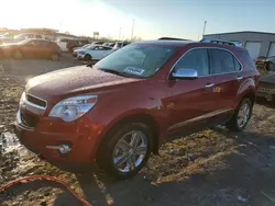 Chevrolet salvage cars for sale: 2015 Chevrolet Equinox LTZ