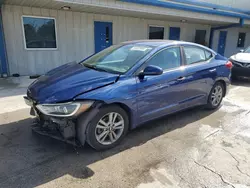 Salvage cars for sale at Fort Pierce, FL auction: 2018 Hyundai Elantra SEL