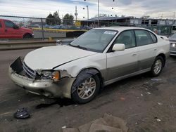 Salvage cars for sale at Denver, CO auction: 2002 Subaru Legacy Outback 3.0 H6