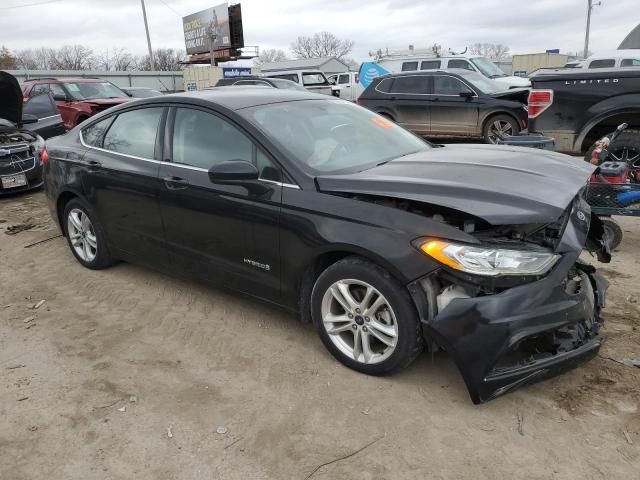 2018 Ford Fusion SE Hybrid