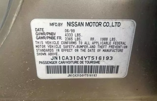 2000 Nissan Maxima GLE