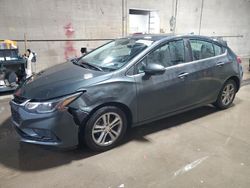 Salvage cars for sale at Blaine, MN auction: 2017 Chevrolet Cruze LT