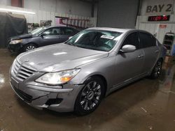 Hyundai salvage cars for sale: 2009 Hyundai Genesis 3.8L