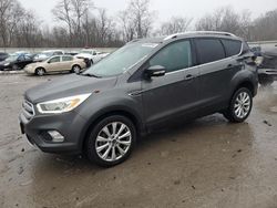 2017 Ford Escape Titanium en venta en Ellwood City, PA