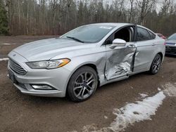 Salvage cars for sale from Copart Ontario Auction, ON: 2017 Ford Fusion SE