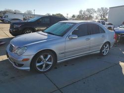 Salvage cars for sale at Sacramento, CA auction: 2005 Mercedes-Benz C 230K Sport Sedan