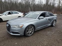 Salvage cars for sale at Cookstown, ON auction: 2012 Audi A6 Premium