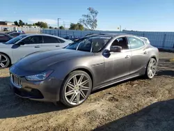 Salvage cars for sale at American Canyon, CA auction: 2014 Maserati Ghibli