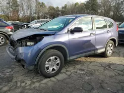 Salvage cars for sale at Austell, GA auction: 2014 Honda CR-V LX