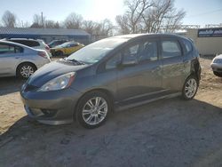 Salvage cars for sale at Wichita, KS auction: 2011 Honda FIT Sport