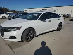 2022 Honda Accord Sport en venta en Gaston, SC