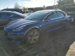 Salvage cars for sale at San Martin, CA auction: 2020 Tesla Model 3