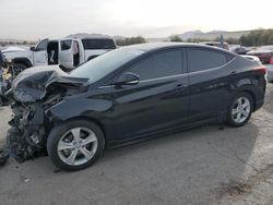 Salvage cars for sale at Las Vegas, NV auction: 2016 Hyundai Elantra SE