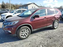 Salvage cars for sale at York Haven, PA auction: 2016 Honda CR-V EX