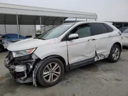 Salvage cars for sale at Fresno, CA auction: 2016 Ford Edge SEL