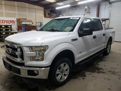 Salvage cars for sale from Copart Bakersfield, CA: 2016 Ford F150 Supercrew