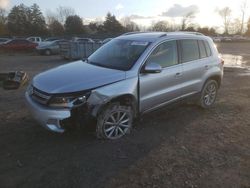 Salvage cars for sale at Madisonville, TN auction: 2017 Volkswagen Tiguan Wolfsburg