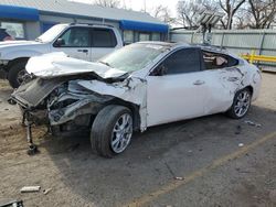 Salvage cars for sale at Wichita, KS auction: 2012 Nissan Maxima S