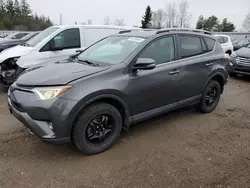 Salvage cars for sale at Bowmanville, ON auction: 2017 Toyota Rav4 XLE