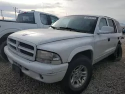 Salvage cars for sale at Magna, UT auction: 2002 Dodge Durango SLT