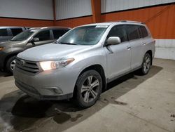 Salvage cars for sale at Rocky View County, AB auction: 2011 Toyota Highlander Limited