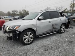 Salvage cars for sale at Riverview, FL auction: 2018 Nissan Pathfinder S