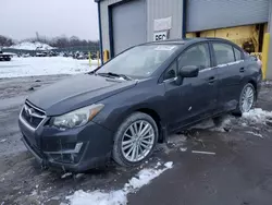 Salvage cars for sale at Duryea, PA auction: 2015 Subaru Impreza Premium Plus