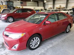 Salvage cars for sale at Greenwood, NE auction: 2013 Toyota Camry Hybrid