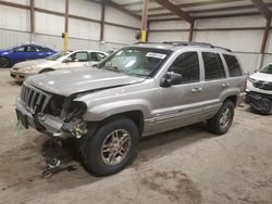 Jeep salvage cars for sale: 2000 Jeep Grand Cherokee Limited